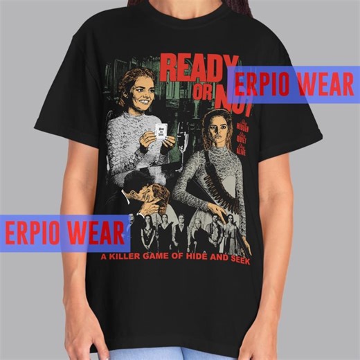 Ready or Not Movie T-shirt 2019 Slasher Horror Movie T Shirt - Etsy