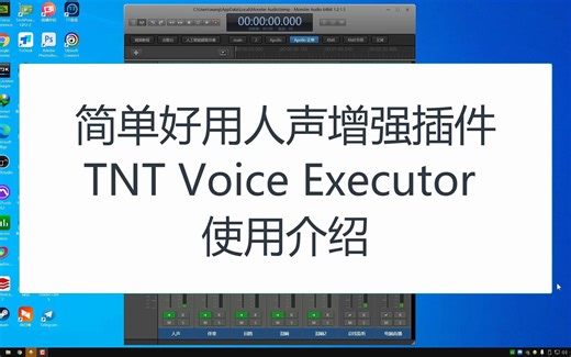 简单好用人声增强插件TNT Voice Executor 使用介绍