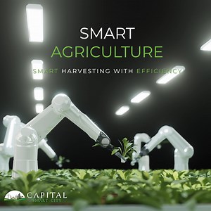 30 reactions | Smart Agriculture is a visionary pursuit of excellence where cutting-edge technology seamlessly converges with the art of harvesting. This is agriculture reimagined, a realm where efficiency reigns supreme. From precision planting to data-driven crop management, every aspect of the farming process is elevated to an exceptional level of intelligence. #SmartAgriculture #SmartCity #CapitalSmartCity #sustainability | Capital Smart City | Facebook