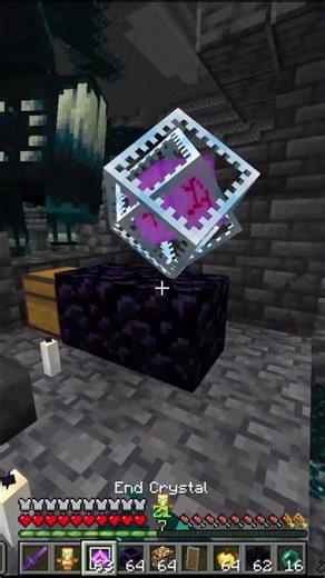 ウォーデンと戯れるクリスタルPVP勢の平和な1日（?） #minecraft #マイクラ #crystalpvp #cpvp #crystalpvper
