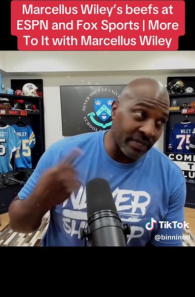 Marcellus Wiley’s beefs at ESPN and Fox Sports | More To It with Marcellus Wiley#CapCut #new #fyb #tiktokviral#usa