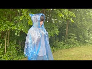 Testing Out a Bestselling Rain Poncho