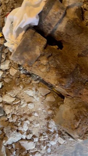 I cut a U joint pipe out of my basement so the dirty water could leave my house with out clogging