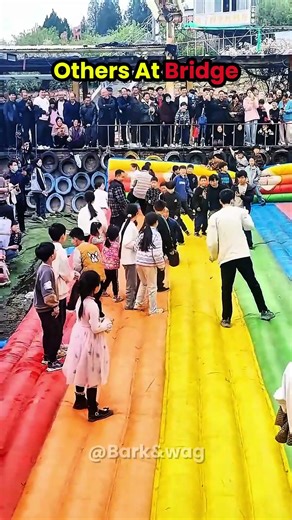 Cross The Bridge Challenge.. ☠️ #shorts #viralvideo