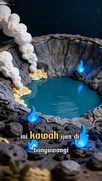 Baru Tahu, kawah ijen sangat asam dan banyak pekerja #faktadunia #edukasi #animasi
