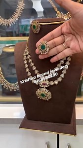 1K views · 35 reactions | Our New sample of high quality kundan necklace set My jewelry manufacturing Fast booking reasonable price Booking no 8168590280 Price only watsup me Color customize All colors available Pics send Click on below link https://wa.me/qr/FBUXRQXUQCUKI1  #jewelry #jewelrydesigner #kundanjewellery #bridaljewelleryset Resonable price 8168590280 enquiry watsup me  | Krishna Brand Jewellery | Facebook