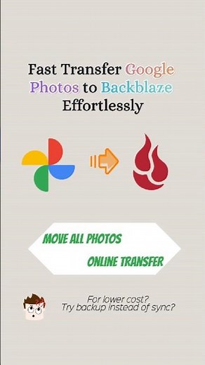 The Easiest Way to Transfer Google Photos to Backblaze #multcloud #cloudstorage #cloudmigration