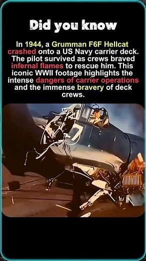 Inside a Deadly WWII Aircraft Carrier Accident