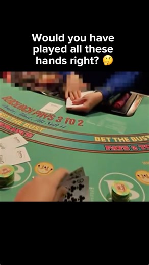 Playing a perfect mathematical game of blackjack turns the house edge into your favour #cardcounter