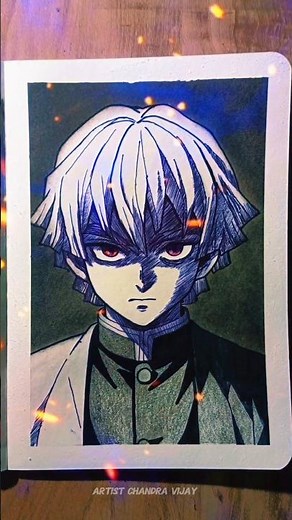 How To Draw Zenitsu Agatsuma ⚡✍️ | Demon Slayer Drawing Tutorial #animedrawing #anime #zenitsu