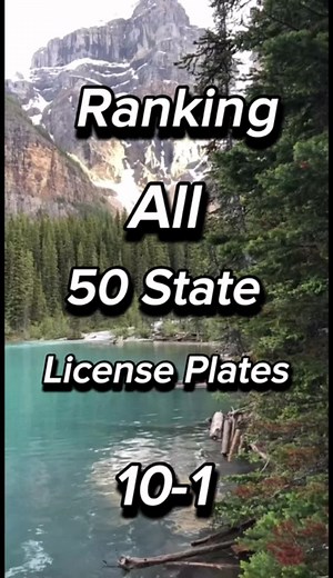 Ranking All 50 State License Plates: The Final Countdown
