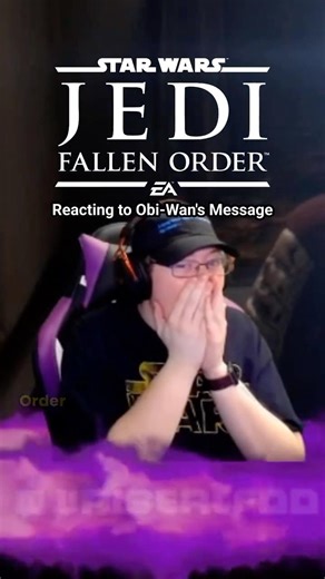 Reacting to Obi-Wan's Message in Fallen Order! #gaming #starwars #starwarsjedifallenorder