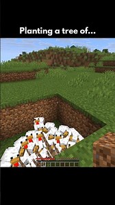 Minecraft planting tree