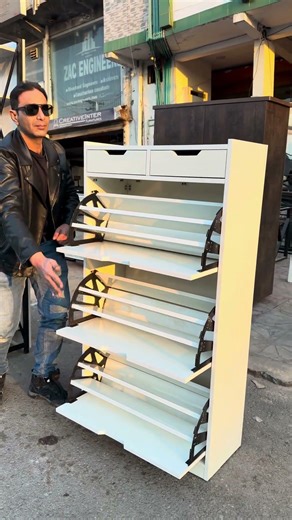 Smart Shoe Rack for Small Spaces | Space Saving Storage #shorts #shoerack #shoeorganizer