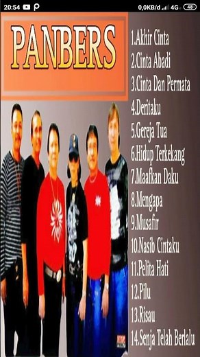 KUMPULAN LAGU PANBERS • Lagu kenangan Nostalgia masa lalu