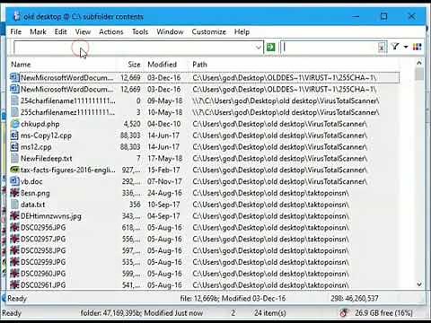 Remove illegal characters from filenames