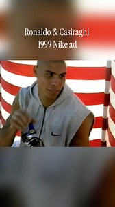 9.2M views · 163K reactions | Nike commercial from 1999. Ronaldo’s pride, Pierluigi Casiraghi’s savoir-faire, and 'Soul Bossa Nova' by Quincy Jones in the background. | Italian Aesthetics | Facebook