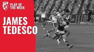 5.5K views · 60 reactions | 199 POINTS FOR TEDDY! James Tedesco lights up the Bulldogs to break the KFC SuperCoach NRL single-game scoring record  | SuperCoach NRL | Facebook