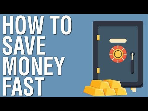 HOW TO SAVE MONEY FAST - 5 TIPS FOR SAVING MONEY