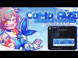 - Como fazer sistema de registro pelo SlashBot (discord de celular)