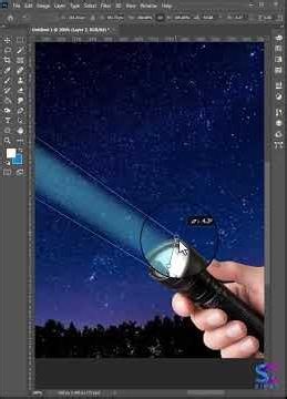 How to Create Realistic Night Light Rays in Photoshop. Photoshop Tips 2026