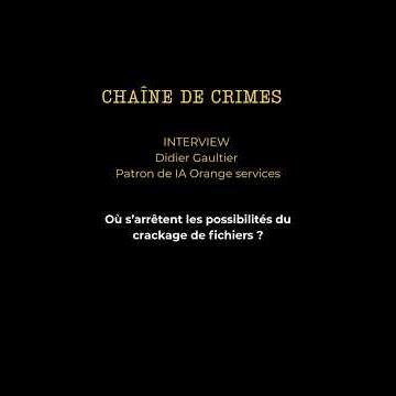 Episode 5 : Où s'arrêtent les possibilités du crackage de fichiers ? #ia #polar