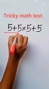 286K views · 1.3K reactions | Tricky math test -14 #math #maths #mathpuzzle | Math Test 2.0 | Facebook