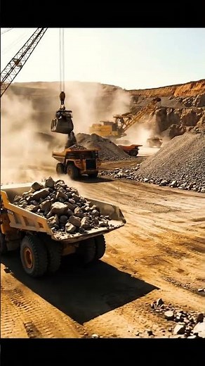 Massive Mining Trucks & Excavators in Action! ⛏️ Raw Power Unveiled