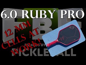 6 0 Ruby Pro Pickleball Paddle Review