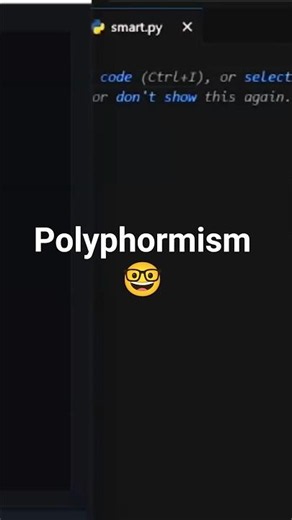 🚀 Python Polymorphism Explained in 30 Seconds 🐍 | OOP for Beginners #shorts #coding #viral #python