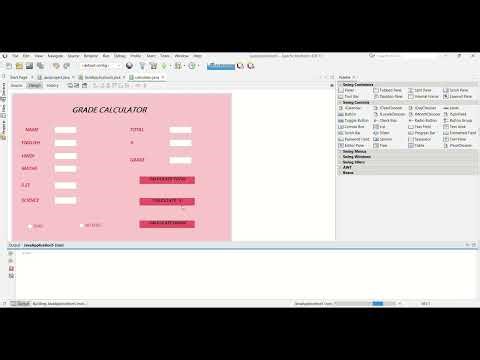 GRADE CALCULATOR IN JAVA NETBEANS