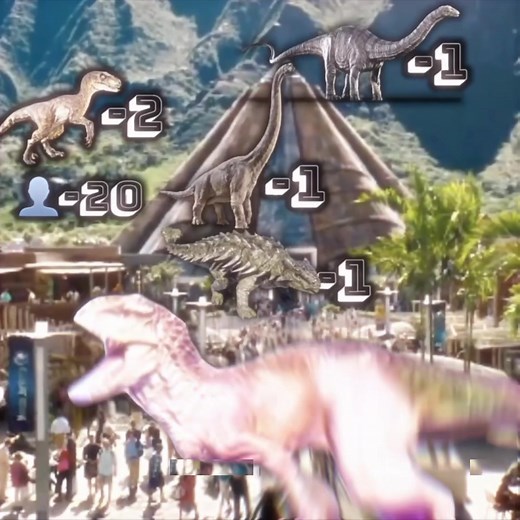 Jurassic World Rampage Edit Featuring T-Rex and Indominus Rex