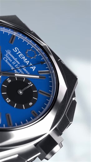 Stemata on Instagram: "Preț începând de la 2.380Lei Preț Gravare Laser: 120 lei Personalizează Primul ceas Românesc 🇷🇴 Am lansat Quantum Racer – ediție limitată Creat pentru cei care trăiesc cu stil și atitudine, Quantum Racer Chronograph combină eleganța mecanică cu precizia japoneză. Cu mecanism Seiko VK63 (cronograf fly-back hibrid), acest model e construit pentru performanță și rafinament. ➡️Carcasă de 43 mm, din oțel inoxidabil australian. ➡️3 variante de culori: Gold, Silver, Black. ➡️Br