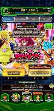 Dragon Ball Z Dokkan Battle - Multi invocation Son Goku SSJ4 (Daima) #dokkanbattle #dokkan #scam