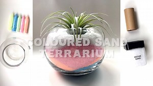 #WeekendWorkshop Who said that you need to go to the beach to enjoy the sand? 🌞 Create your own rainbow terrarium this weekend. | Spotlight