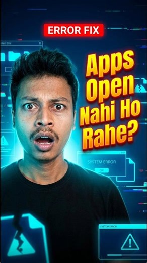 “Apps Open Nahi Ho Rahe? 😱 1 Simple Fix Trick!”
