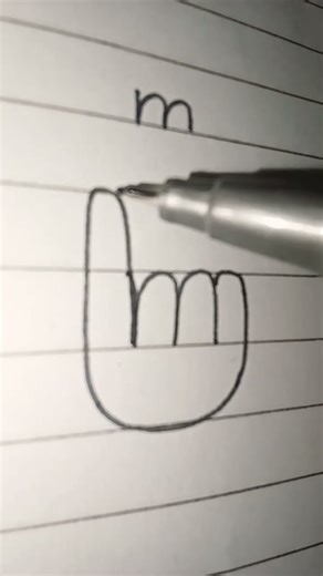 simple trick to draw hand