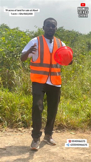 19 Acres of Prime Land for Sale in Aburi, Ghana