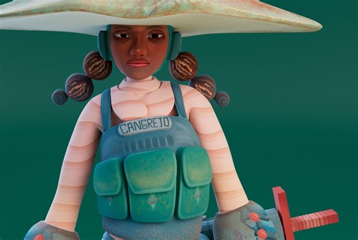 3D Character Design 🦀