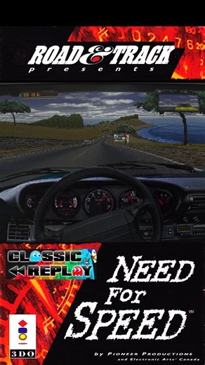 Man joined with machine - Need for Speed on the 3DO #3do #needforspeed #roadandtrack #RetroGaming #nostalgia | Classic Replay