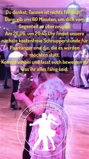 Kostenlose Schnupperstunde 💃🕺 | Vielleicht ist Tanzen doch etwas für dich?