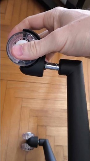 How to replace office chair caster wheels