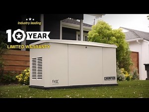 Champion Whole House Home Standby Generator with fleX Technology and All-Aluminum Enclosure