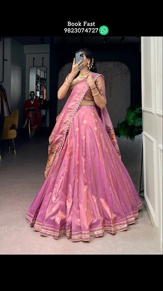 Paithani Lehenga Set Collection 😍 #paithanilehenga #lehenga #lehengaset #wedding #bridal