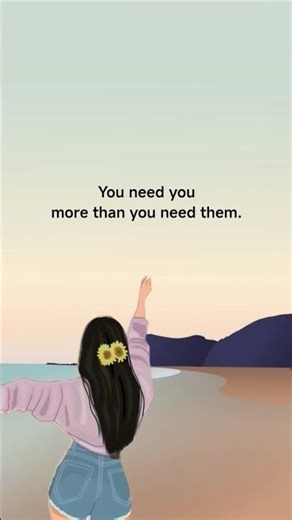 You Need You More Than You Need Them 💔✨ | #healing #quotes #shorts
