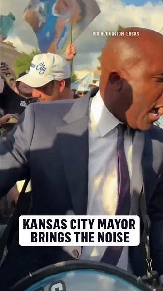 Even Kansas City mayor, Quinton Lucas is getting in on the Argentina fun