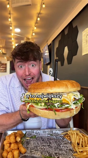 Największy burger w Kalifornii - Podejmij wyzwanie!