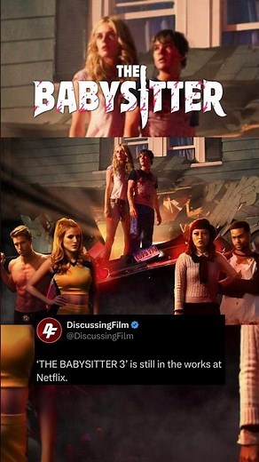 THE BABYSITTER 3 IS STILL IN THE WORKS AT NETFLIX #youtubeshorts #netflix #thebabysitter #films