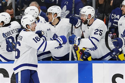 "This is not good" "Pushing for a trade?": NHL fans speculate over Mitch Marner's injury status as Maple Leafs star misses skate ahead of Flames game