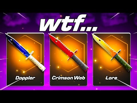 HOW MANY KNIVES CAN I PULL?!? (SKINCLUB)